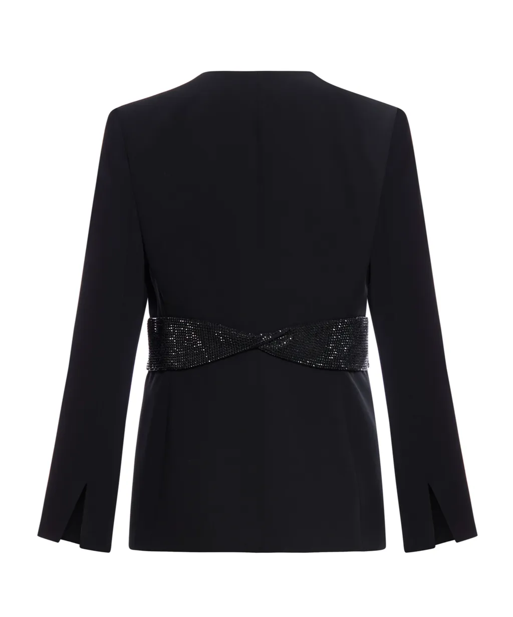 Giorgio Armani Embroidered Tailored Blazer