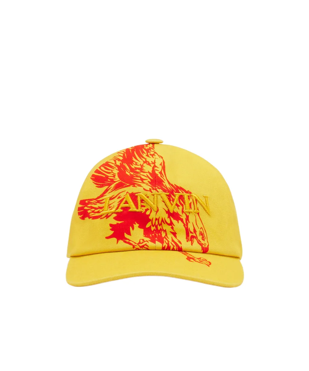 Lanvin Logo Embroidery Cap
