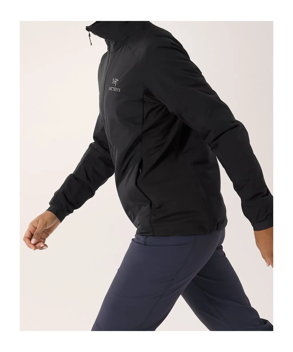 Atom Logo Zipper Casual Jacket