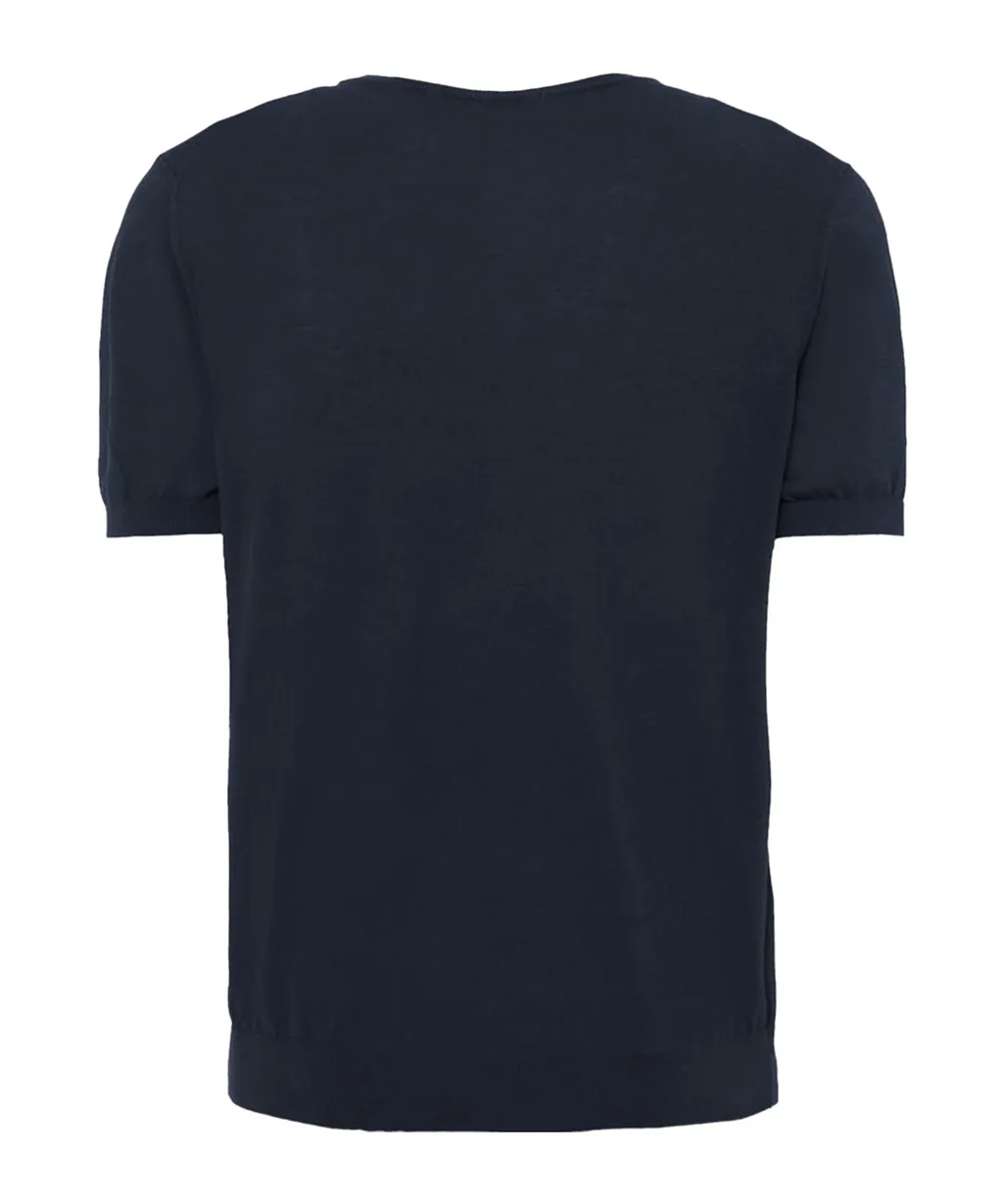 T-Shirt With Round Neck And Short Sleeves