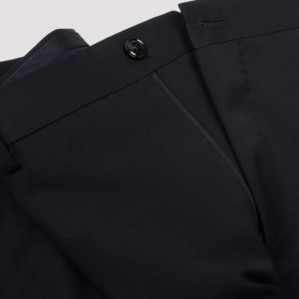 Single-Breasted Virgin-Wool Suit