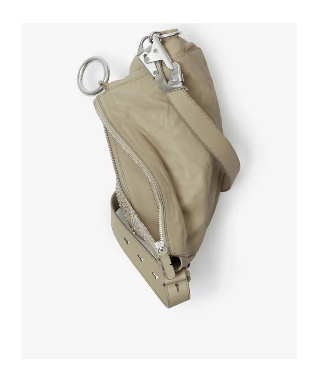 Small Knight Leather Shoulder Bag
