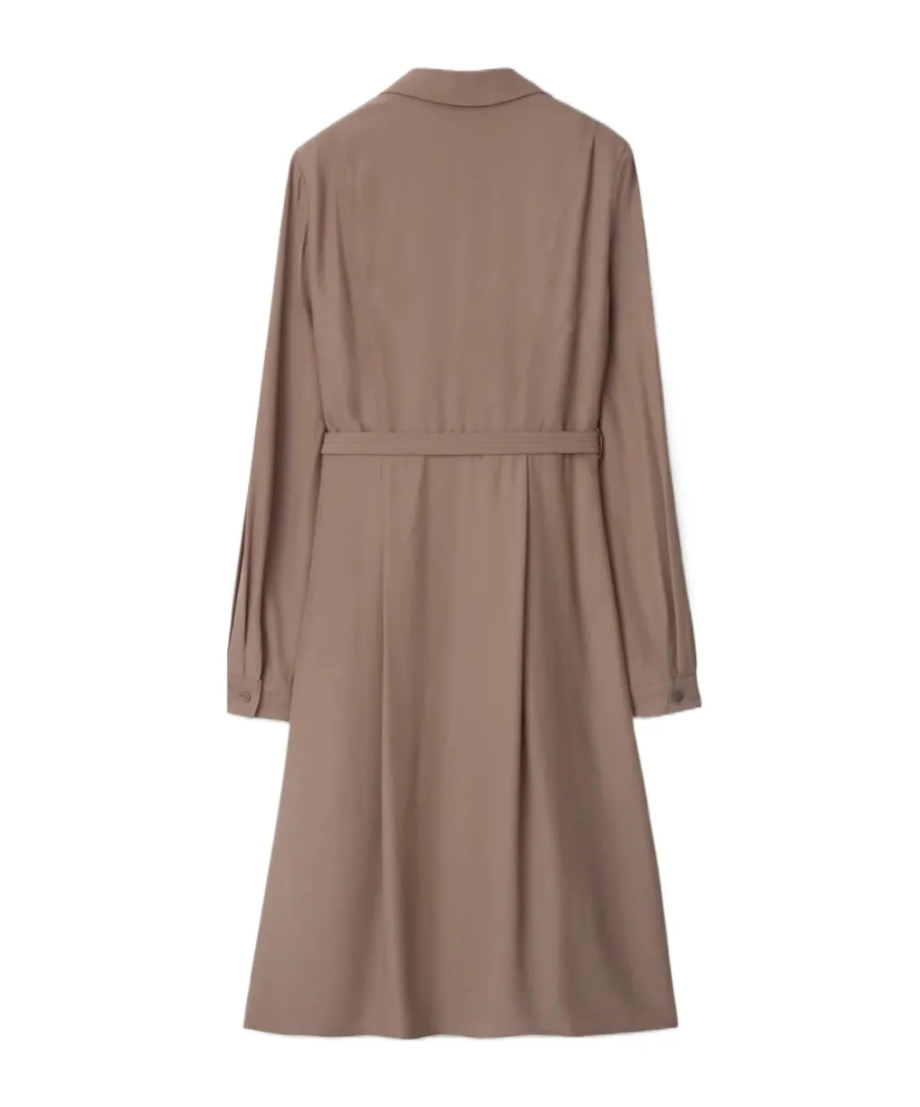 Trench Lapel Dress