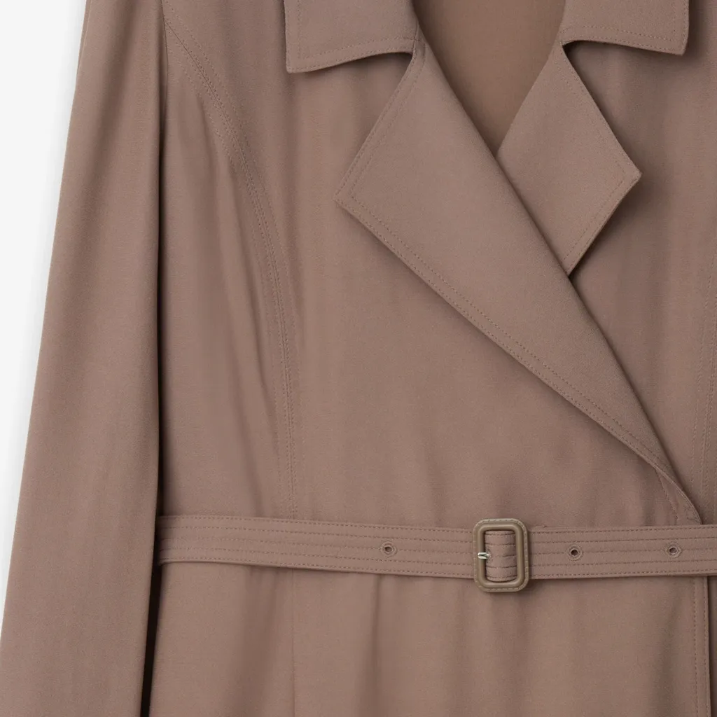 Trench Lapel Dress