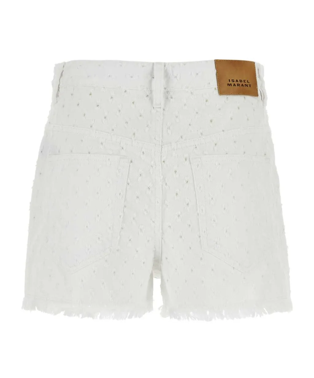 Lesia Button Shorts