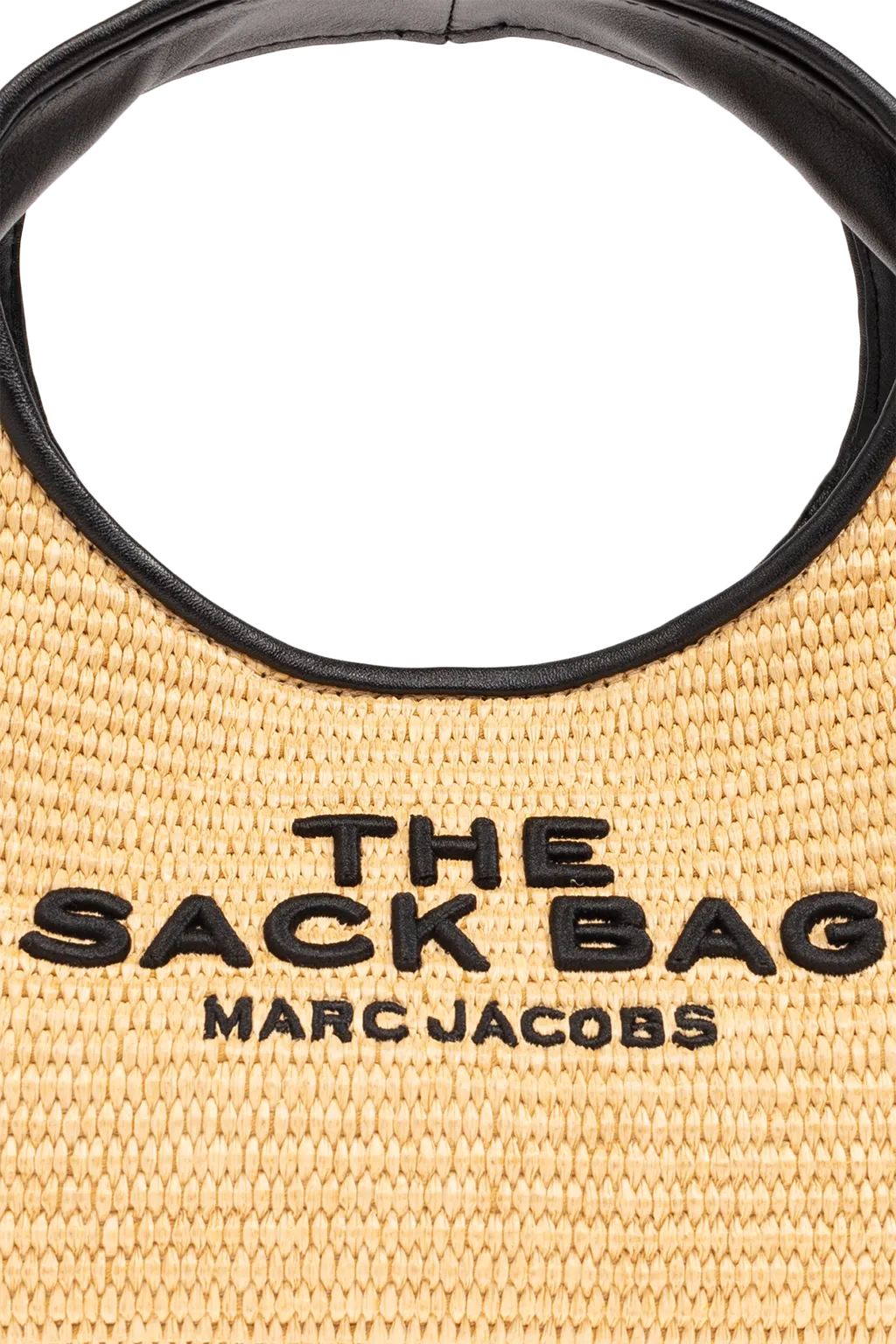 Marc Jacobs The Woven Logo Embroidered Mini Sack Bag