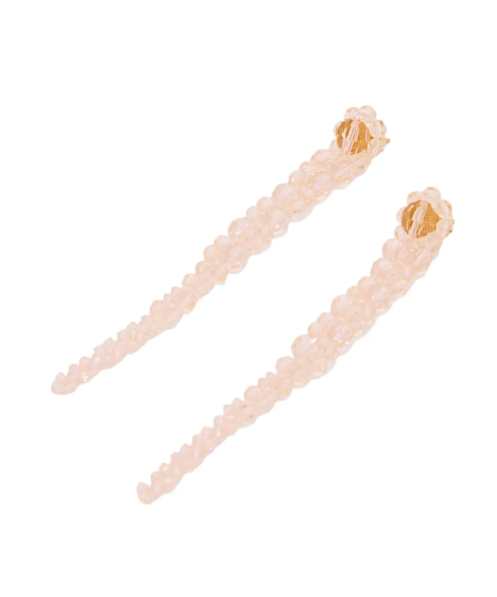 Simone Rocha Loral Beaded Drop Earrings