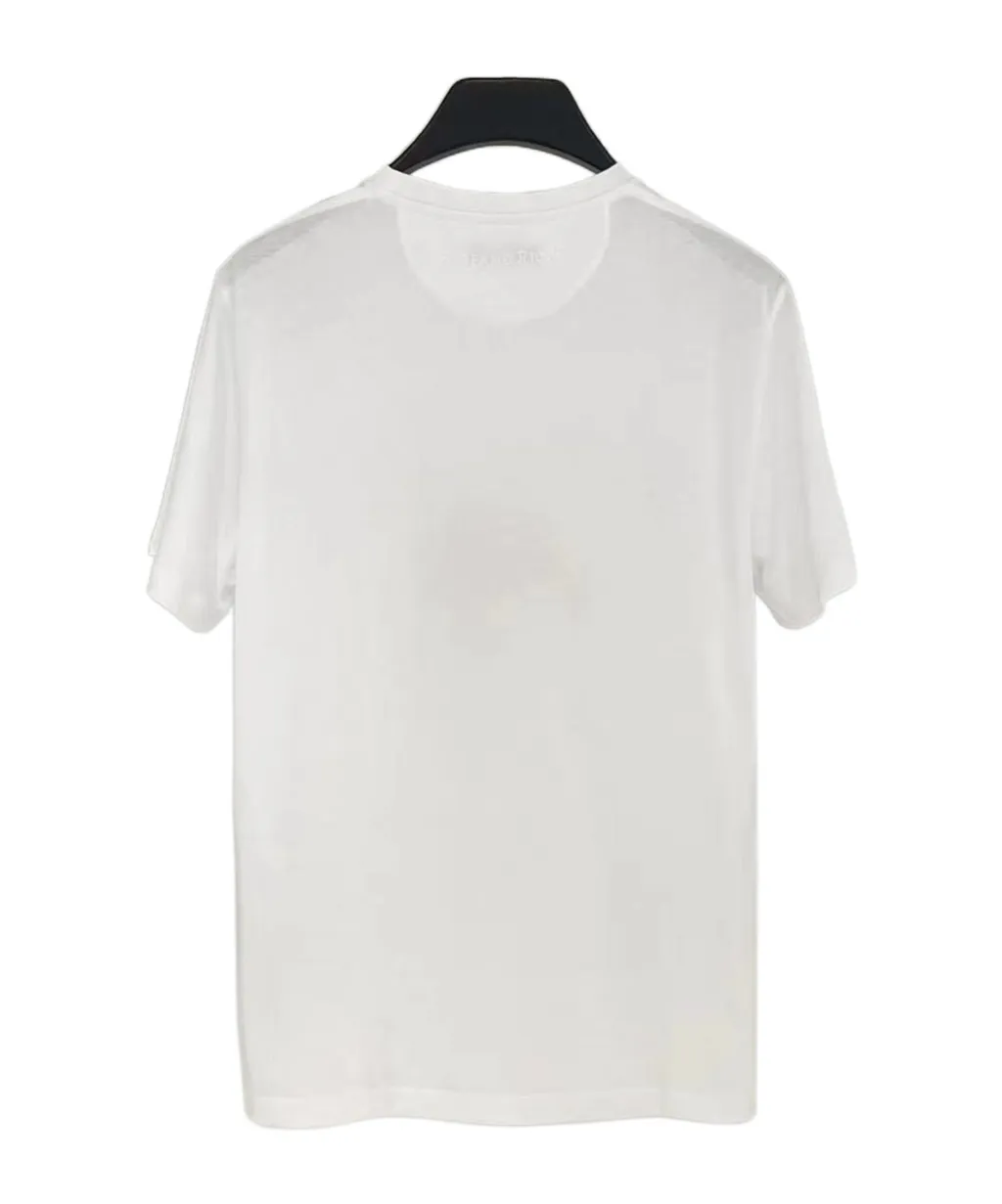 T-Shirt With Round Neck And Short Sleeves