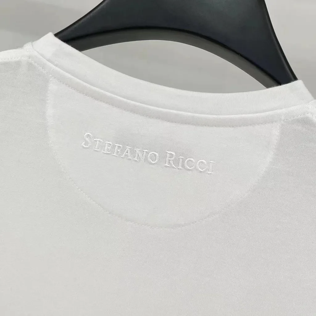 T-Shirt With Round Neck And Short Sleeves