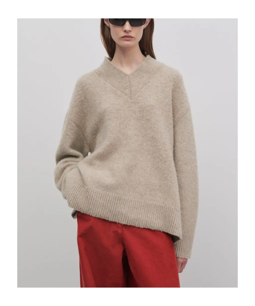 Long-Sleeved Cashmere Sweater