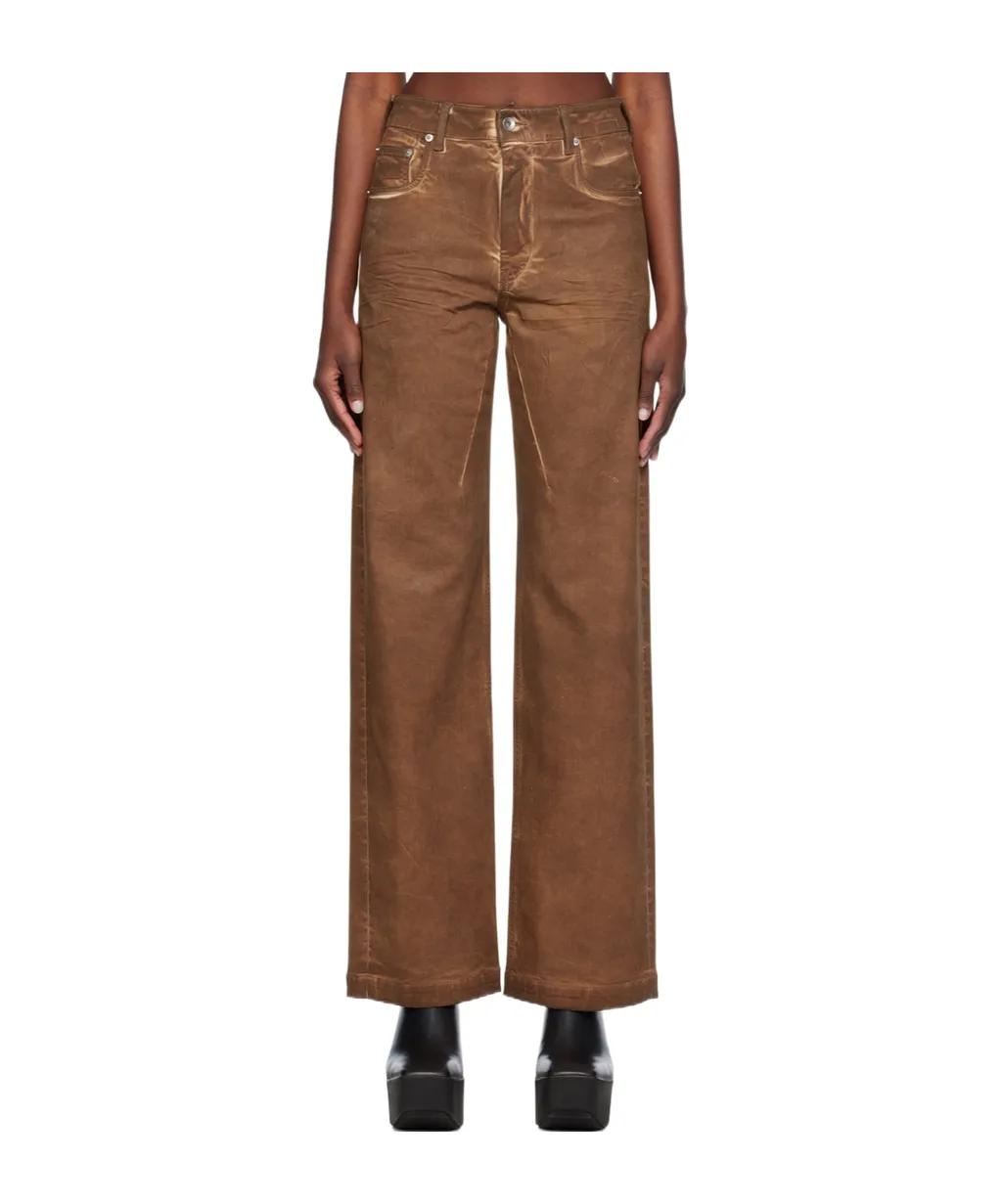 Logo Denim Trousers