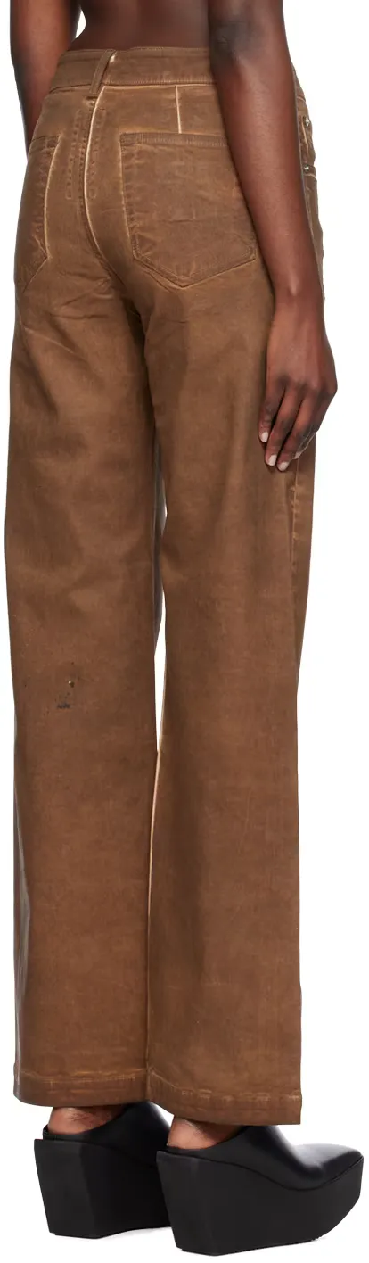 Logo Denim Trousers
