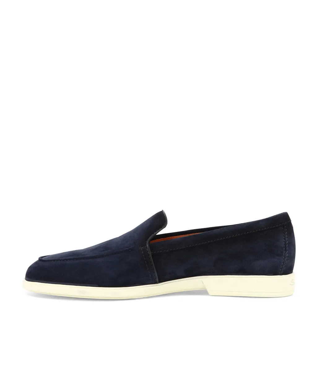 Santoni Malibu Almond Toe Loafers
