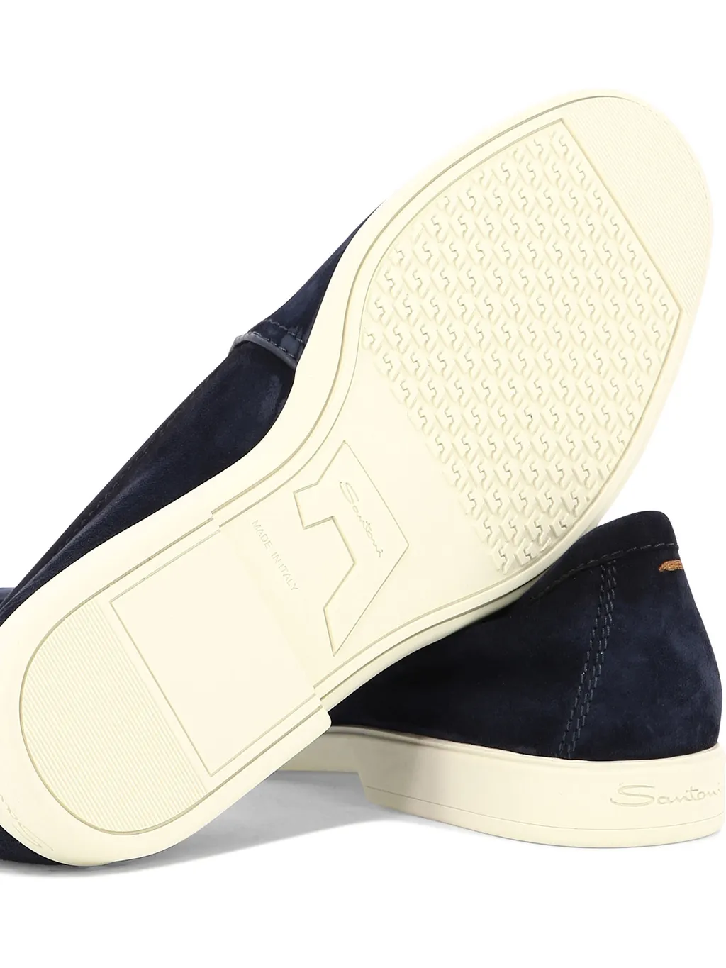 Santoni Malibu Almond Toe Loafers