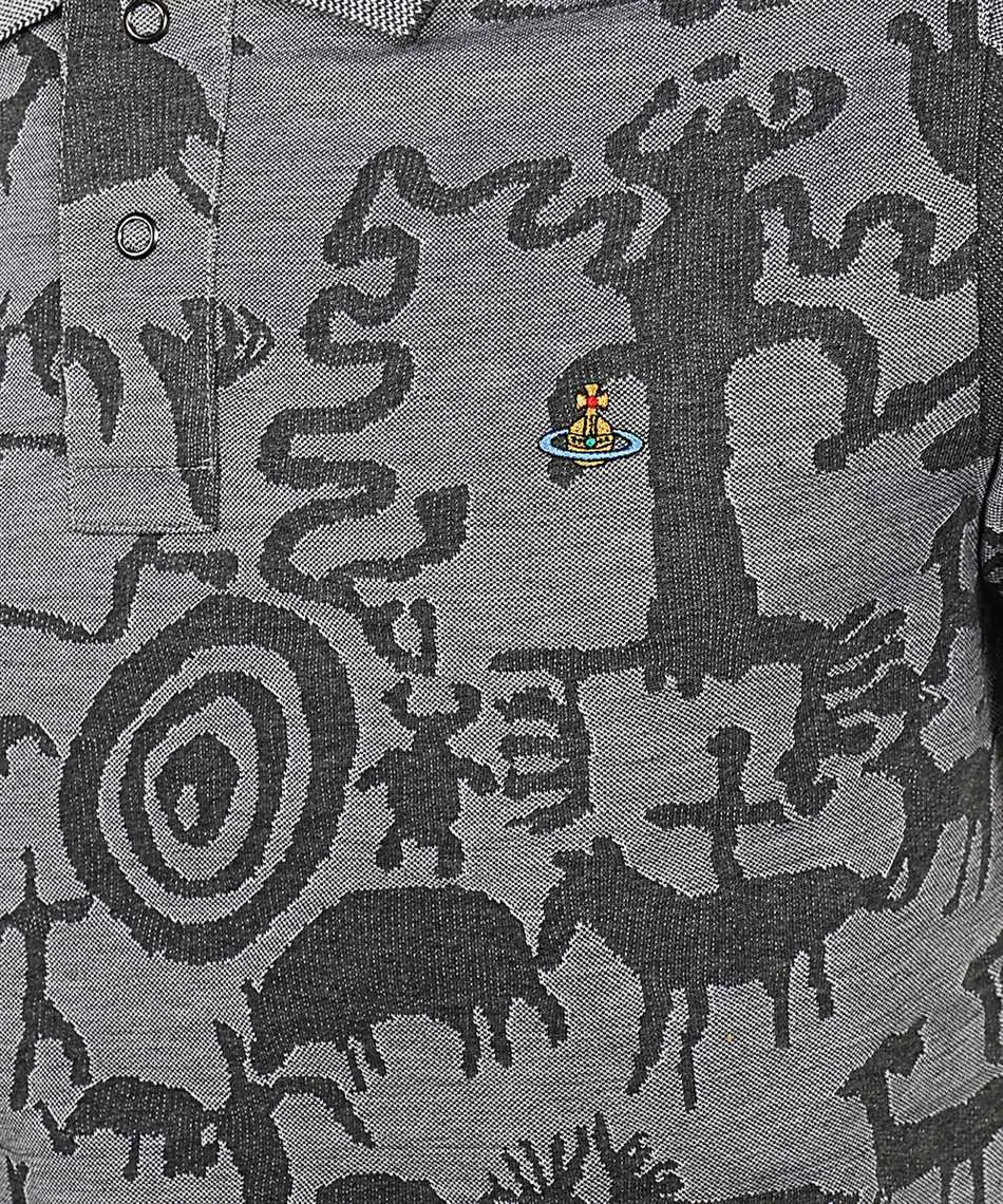 Vivienne Westwood Graphic Print Short-Sleeved Polo Shirt