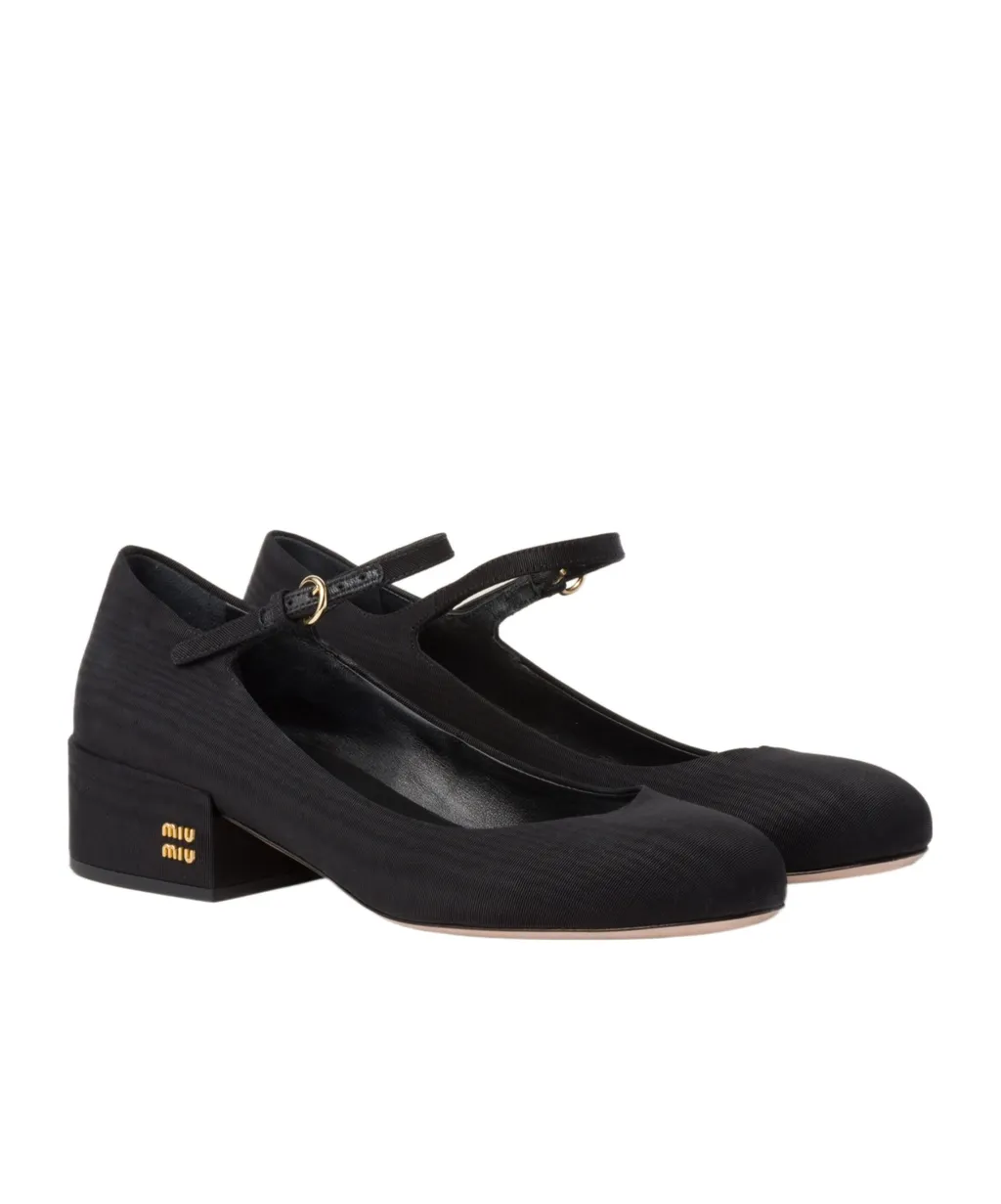 Miu Miu Logo-Lettering Pumps