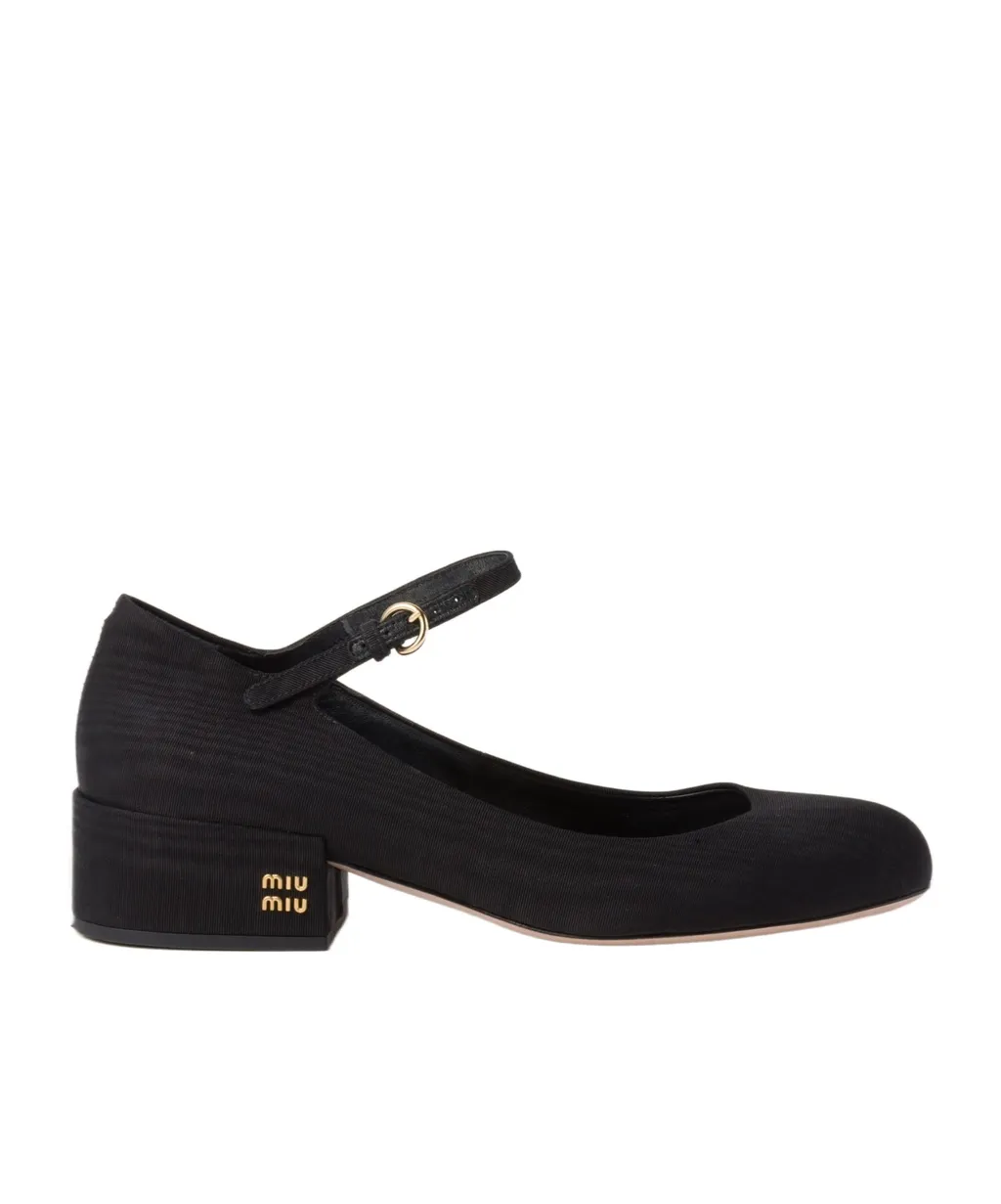 Miu Miu Logo-Lettering Pumps