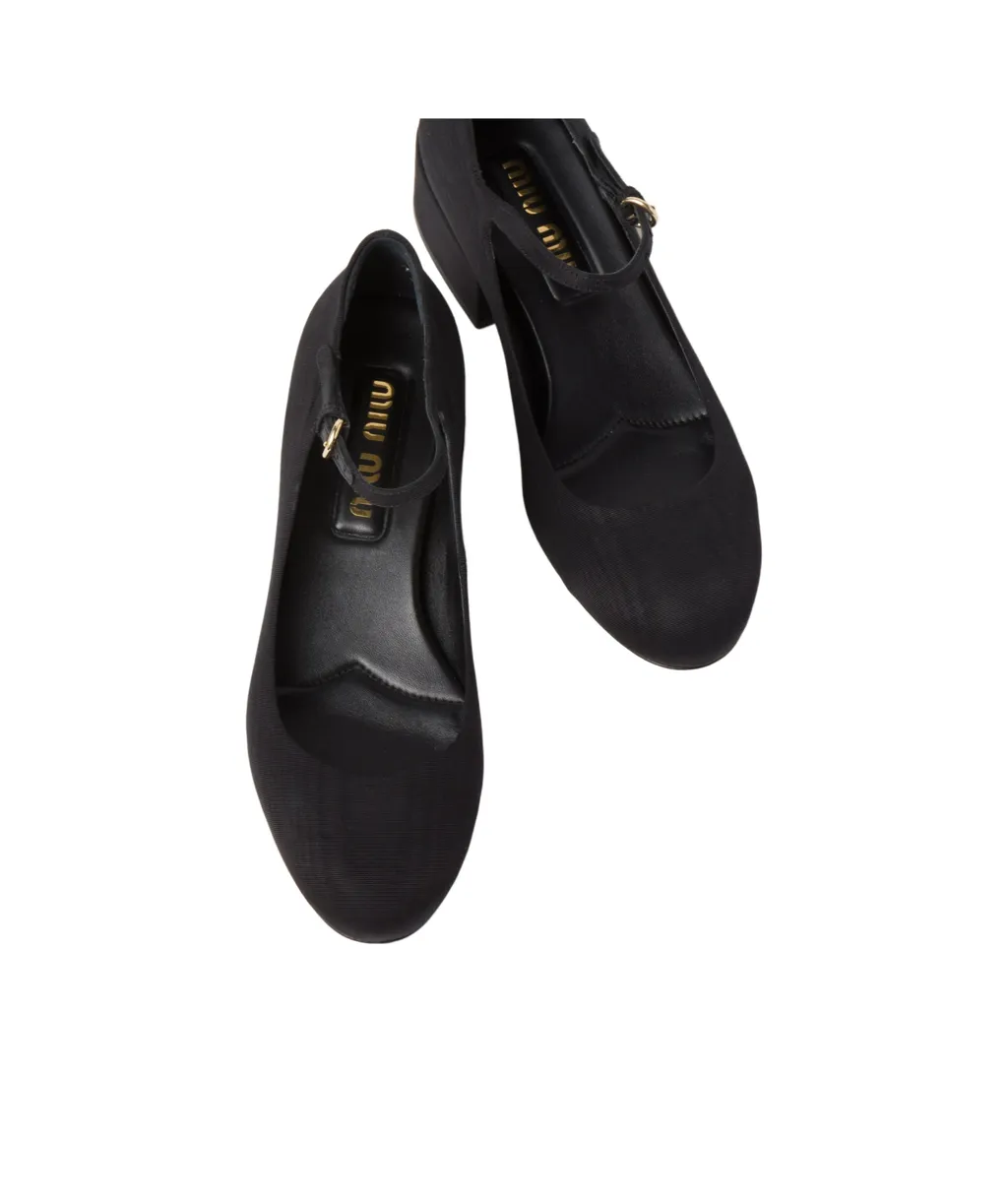 Miu Miu Logo-Lettering Pumps