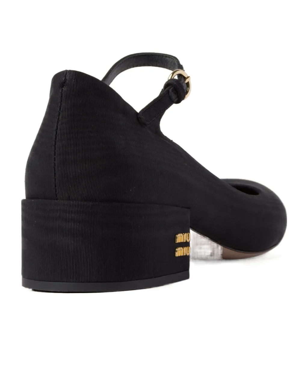 Miu Miu Logo-Lettering Pumps