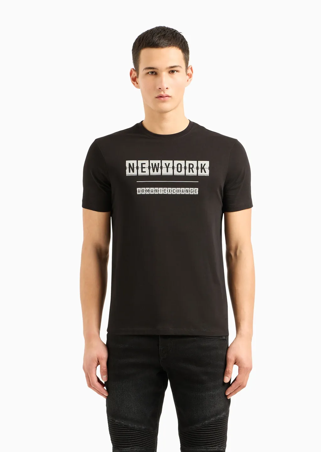 T-Shirt With Round Neck And Short Sleeves