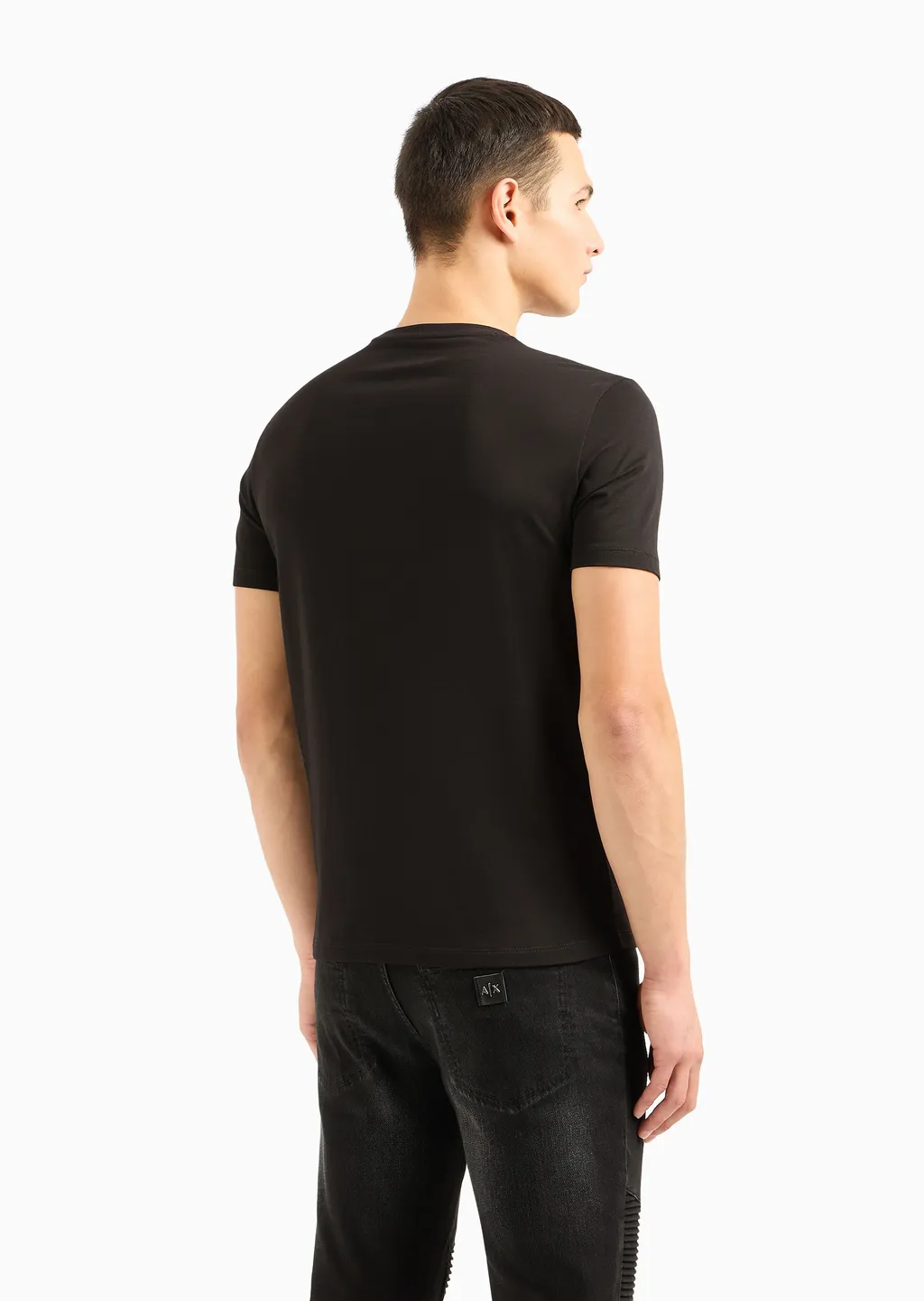 T-Shirt With Round Neck And Short Sleeves