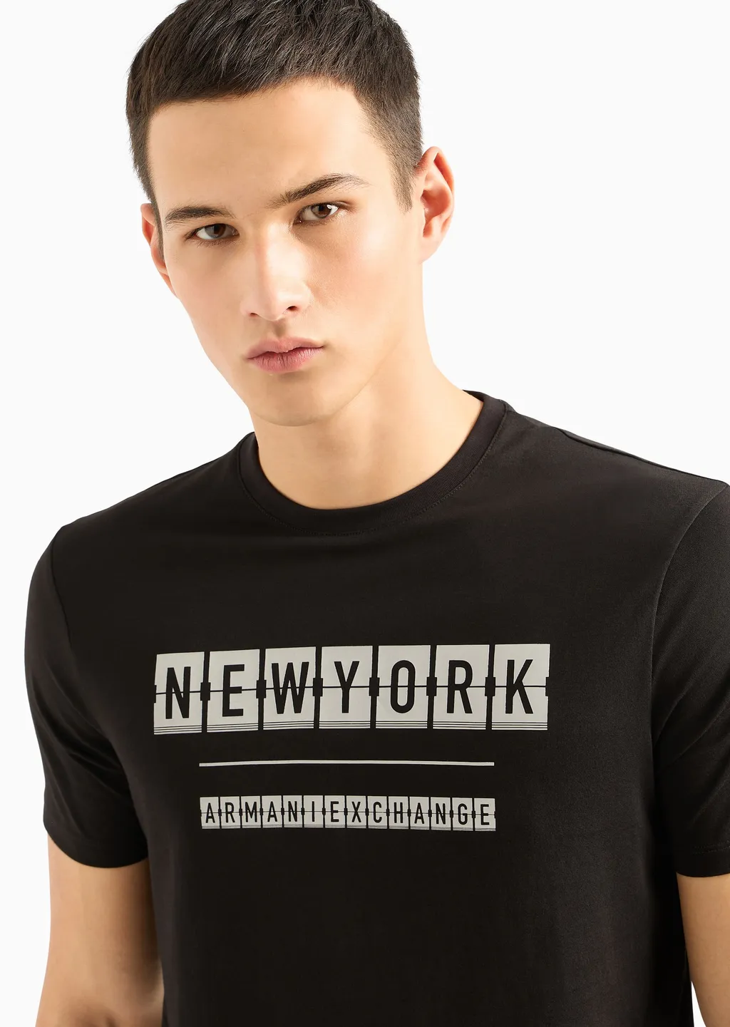 T-Shirt With Round Neck And Short Sleeves