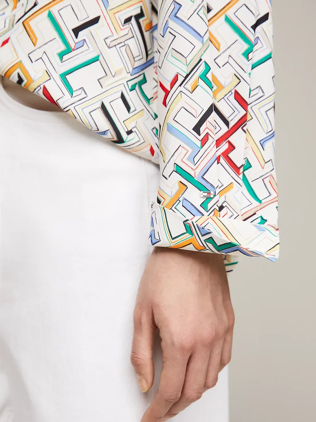 Monogram-Pattern Shirt