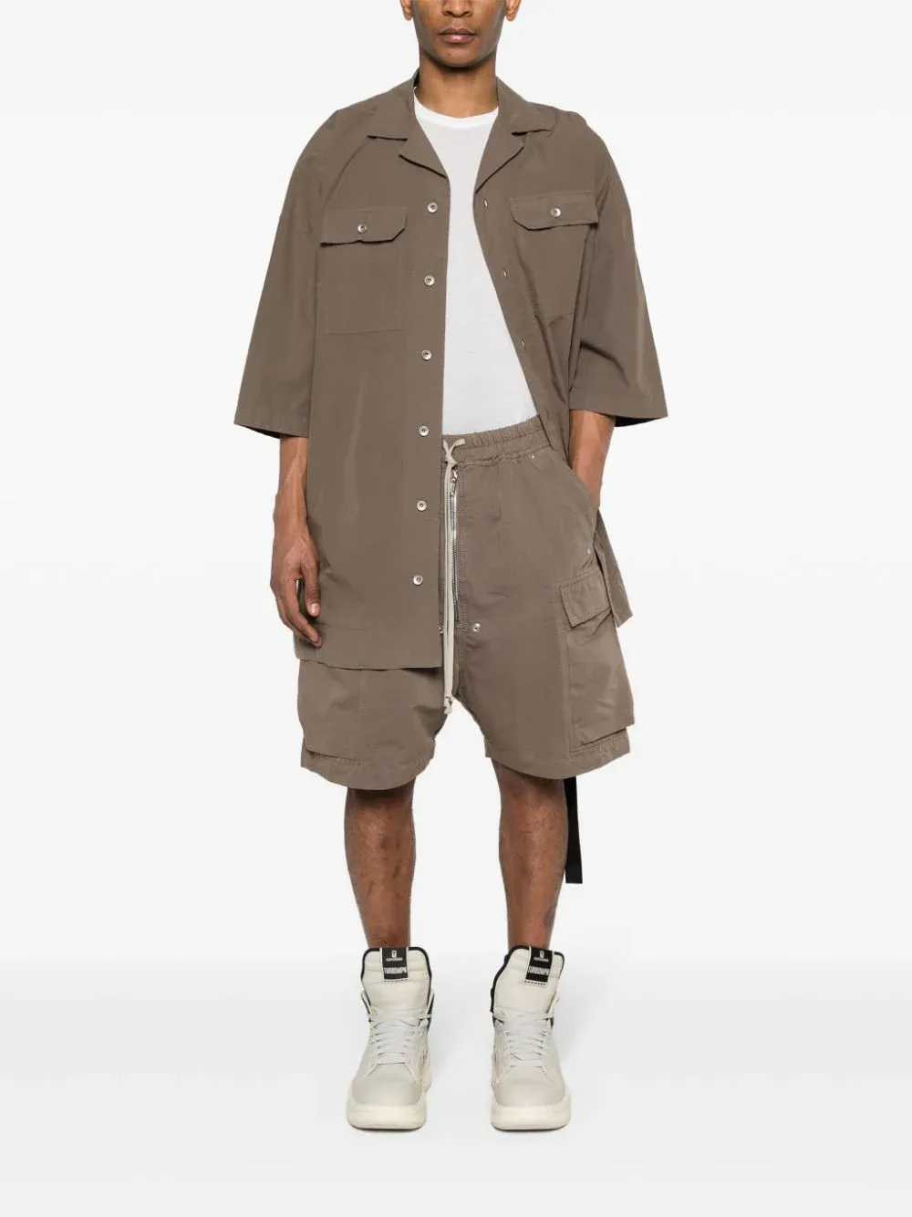 Rick Owens Drkshdw Magnum Tommy Short-Sleeved Shirt