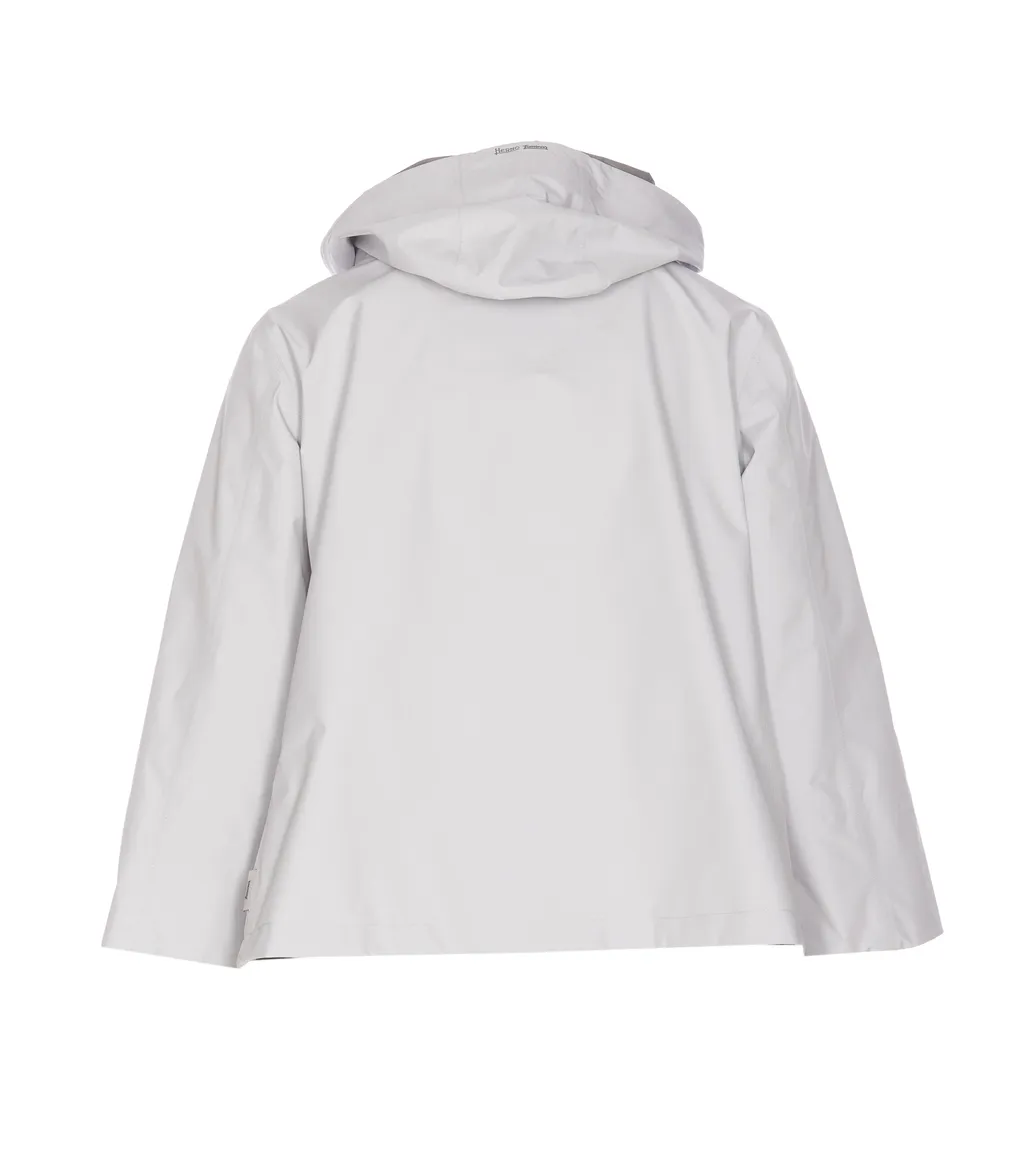 Herno Zip-Up Hooded Jacket