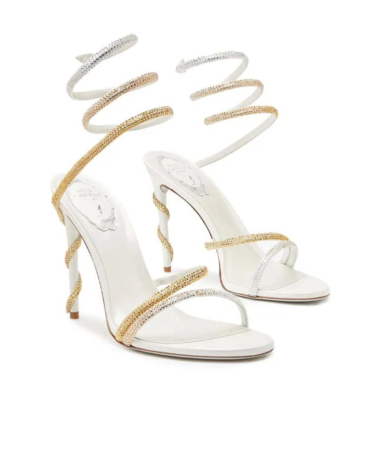 René Caovilla Margot Embellished Sandals