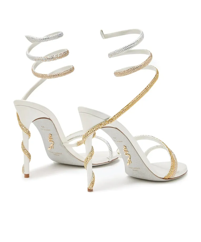 René Caovilla Margot Embellished Sandals