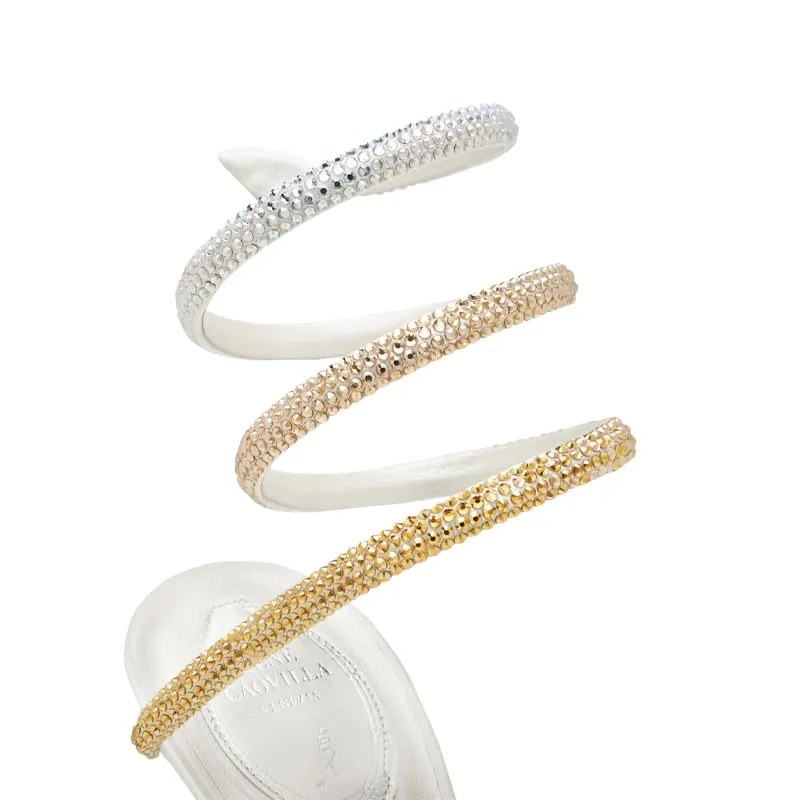 René Caovilla Margot Embellished Sandals