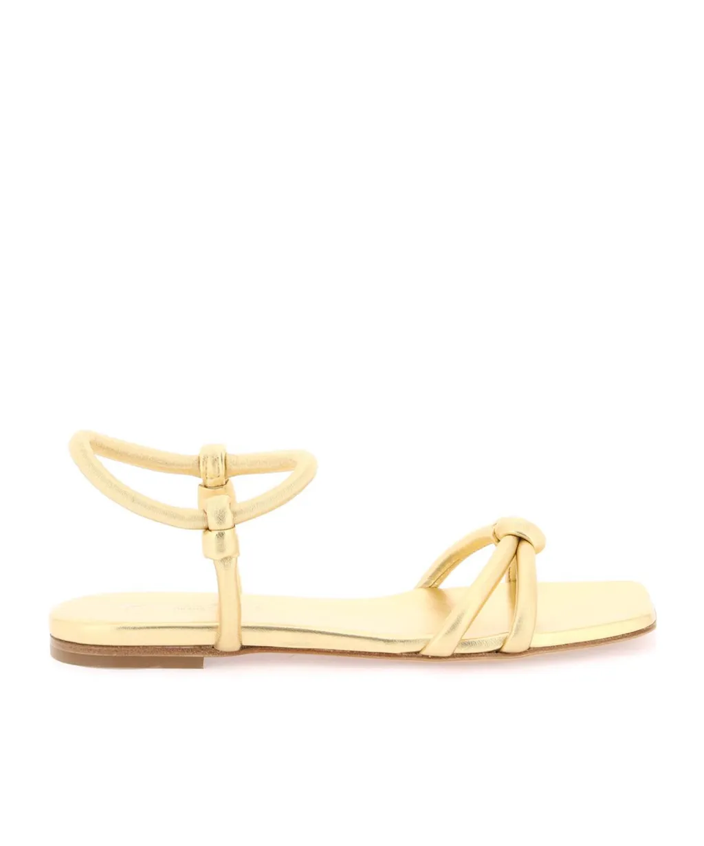 Gianvito Rossi Juno Knot Detailed Sandals