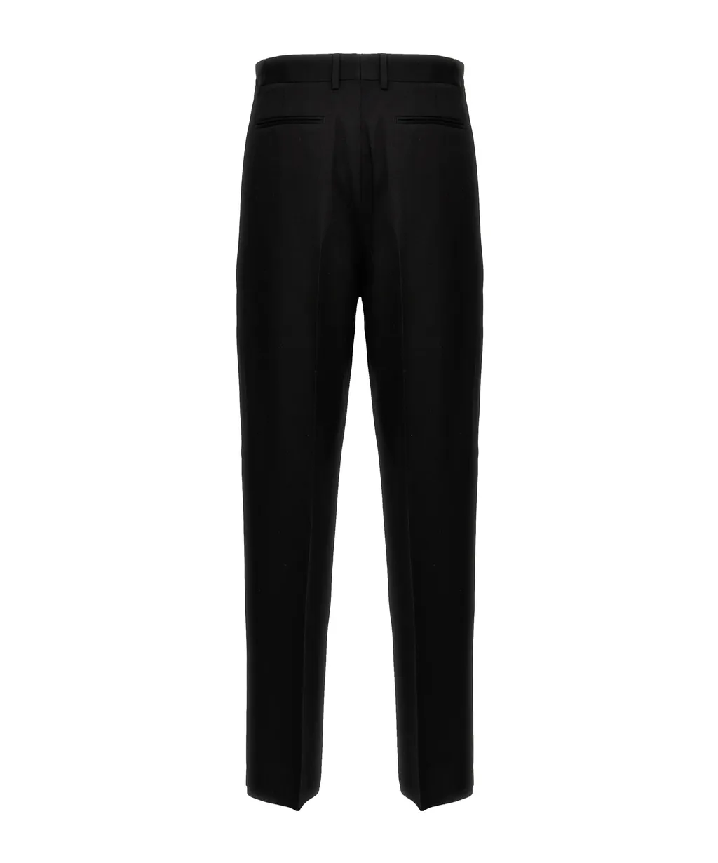 Versace Mid-Rise Wide-Leg Trousers