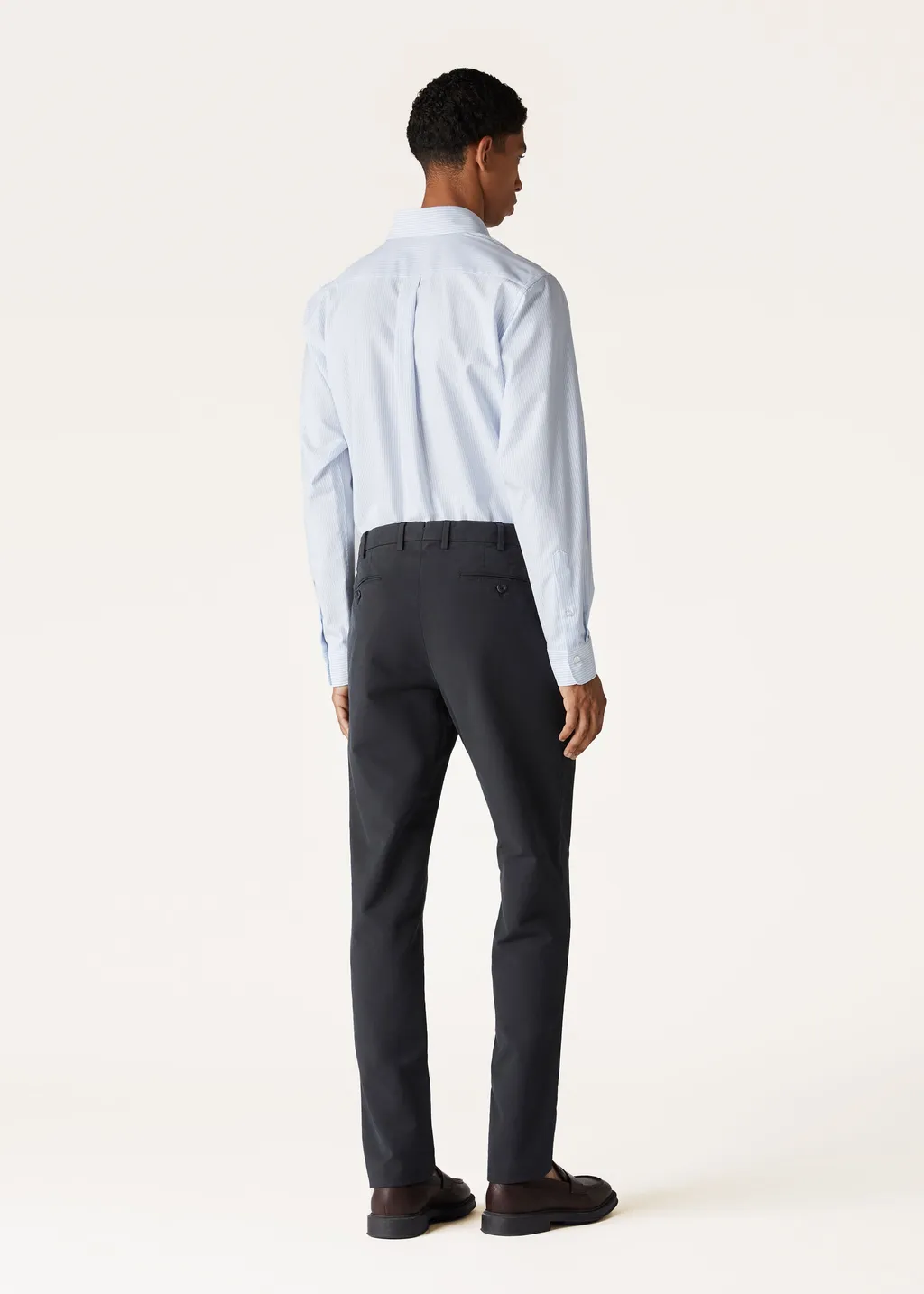 Belt-Loop Casual Pants