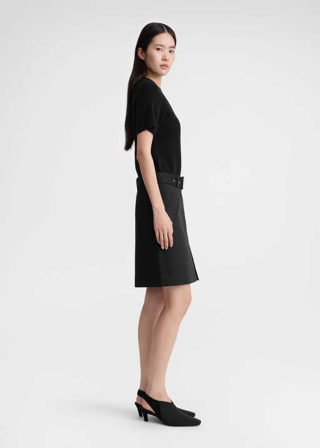 TotÊMe Trench Slit Detailed Skirt