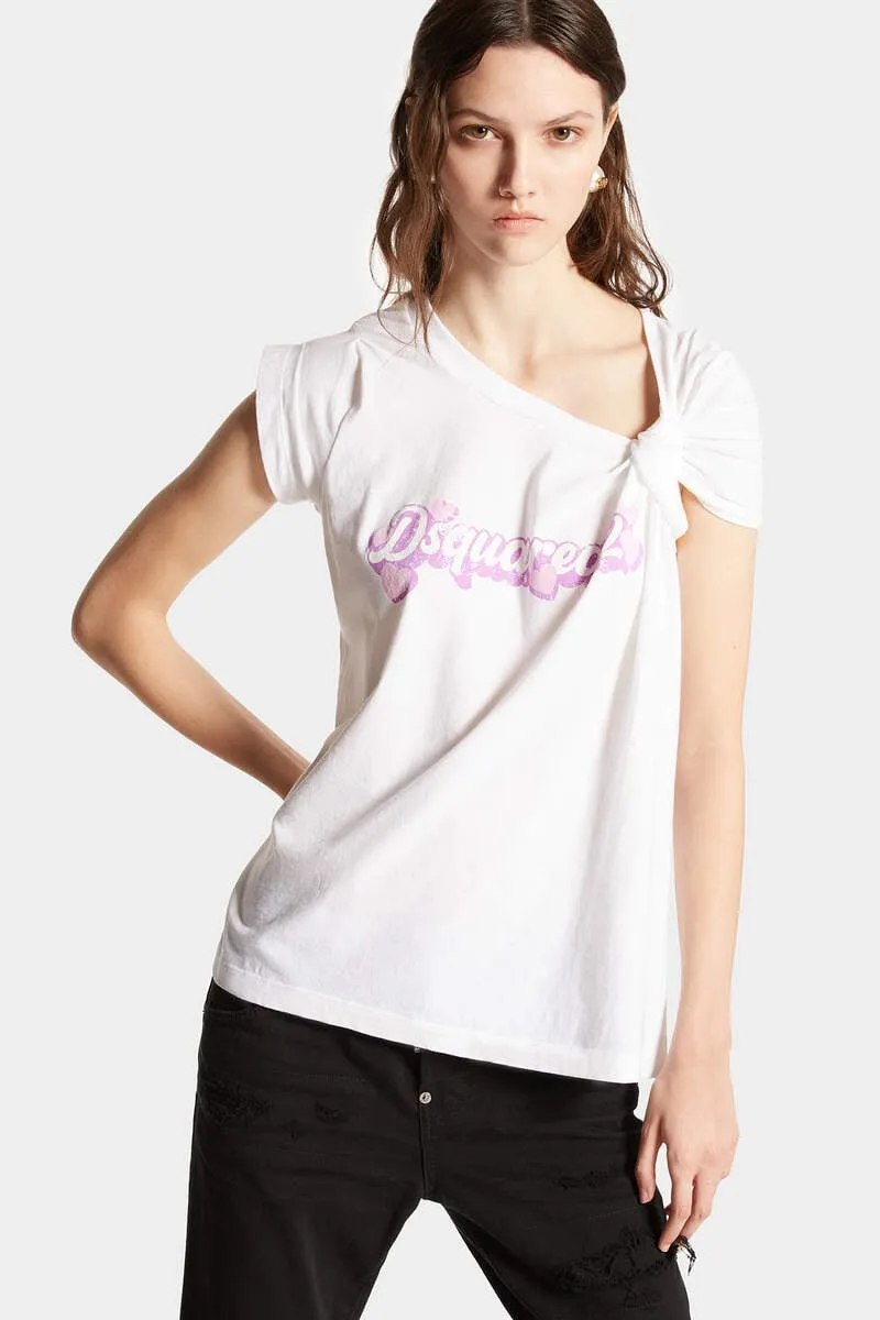 Dsquared2 Logo Printed Crewneck T-Shirt