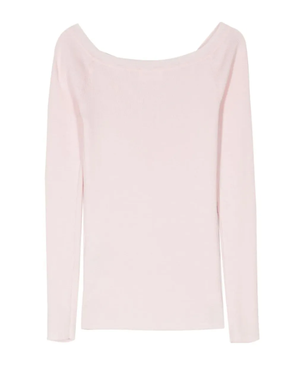 P.A.R.O.S.H. Boat-Neck Long-Sleeved Jumper