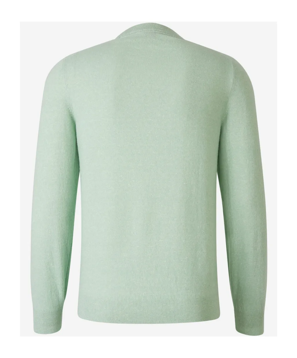 Round-Neck Long-Sleeved Sweater