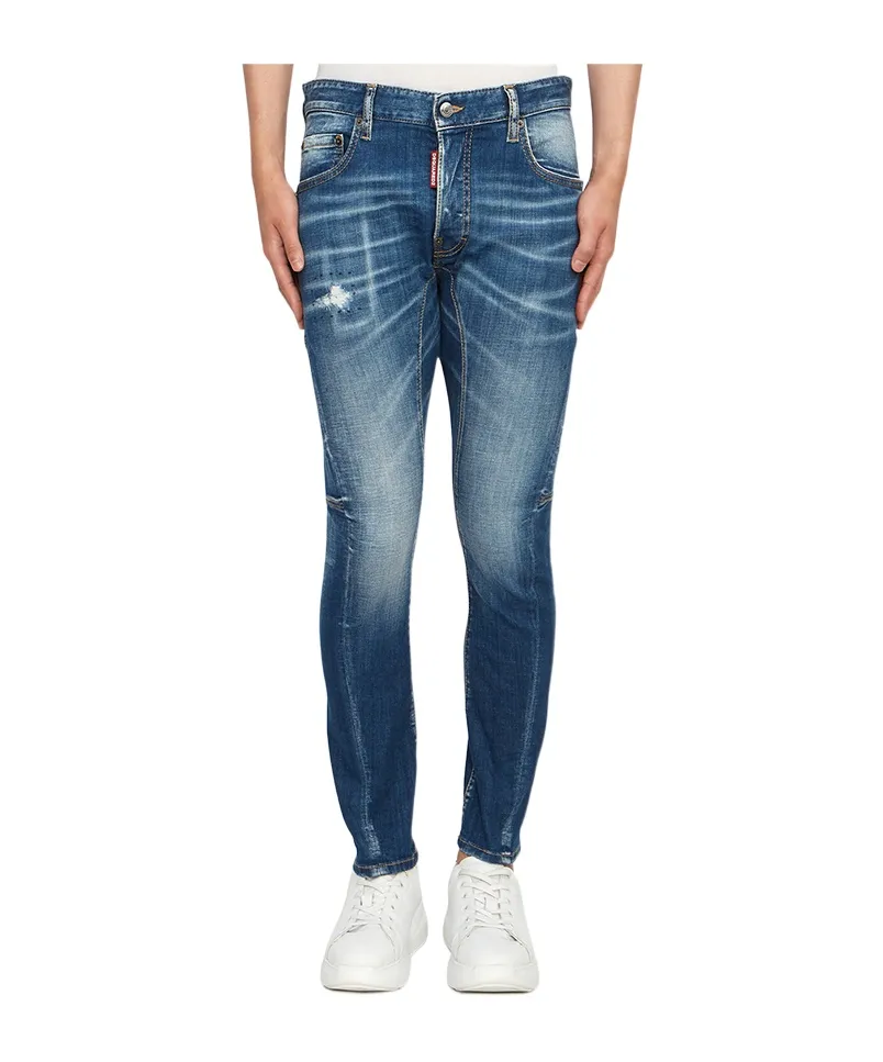 Logo-Patch Jeans