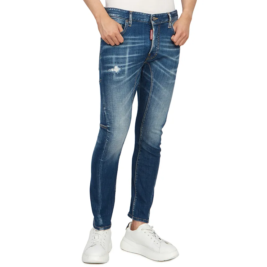 Logo-Patch Jeans