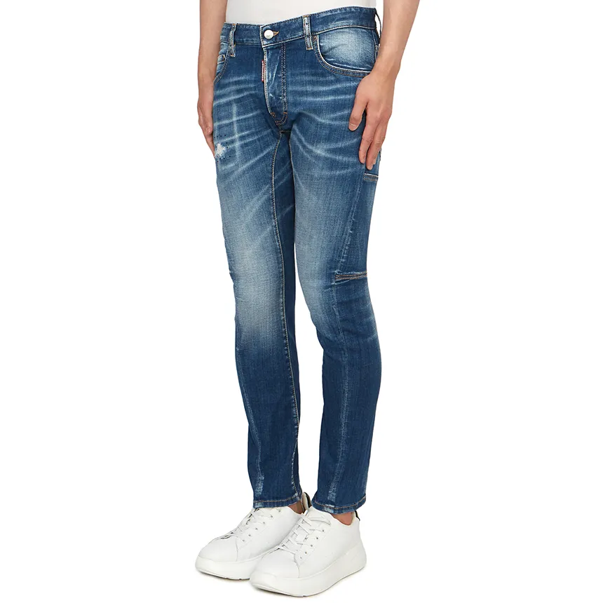 Logo-Patch Jeans