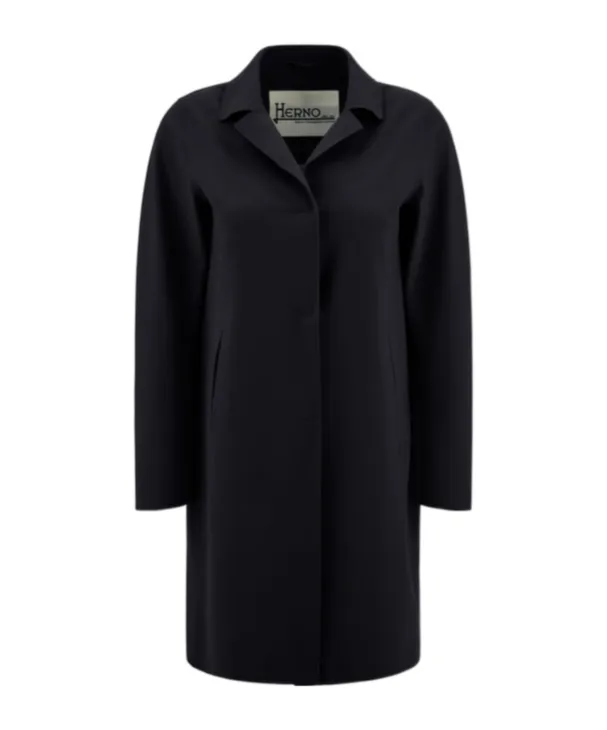 Herno Single-Breasted Long-Sleeved Coat