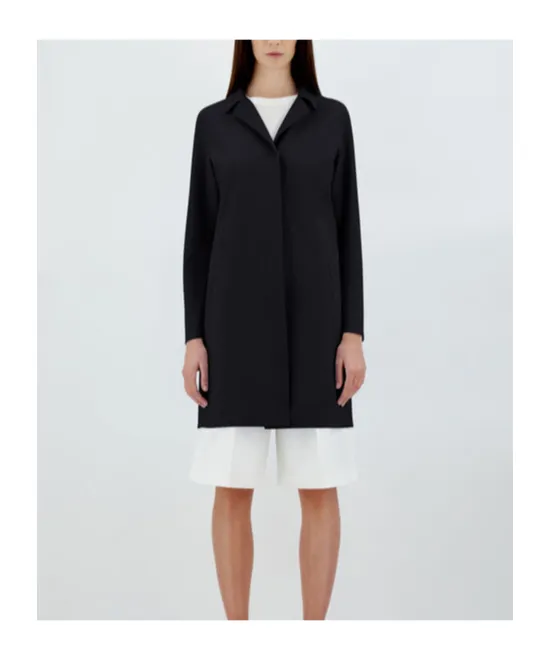 Herno Single-Breasted Long-Sleeved Coat