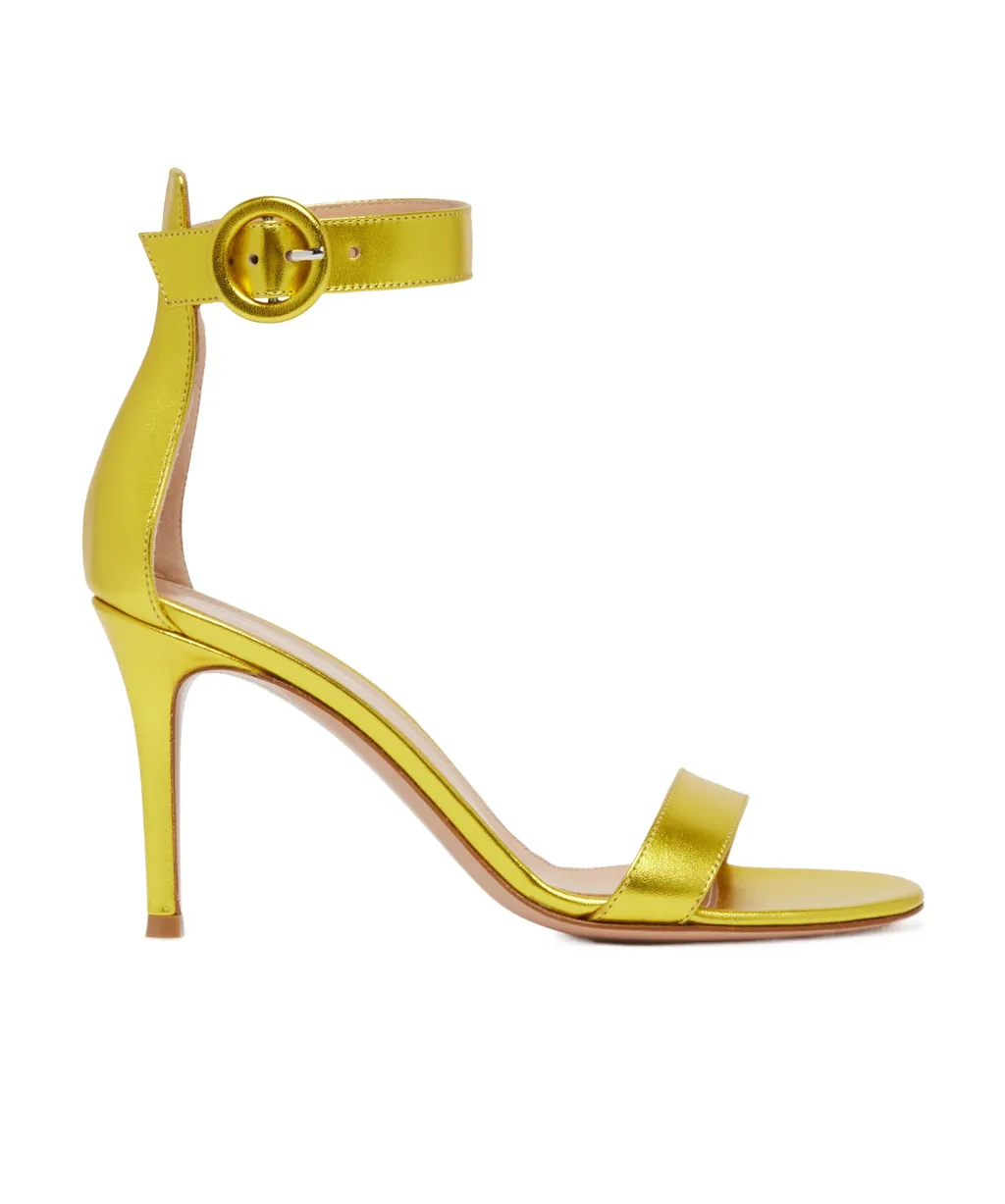 Round-Headed High-Heeled Sandals