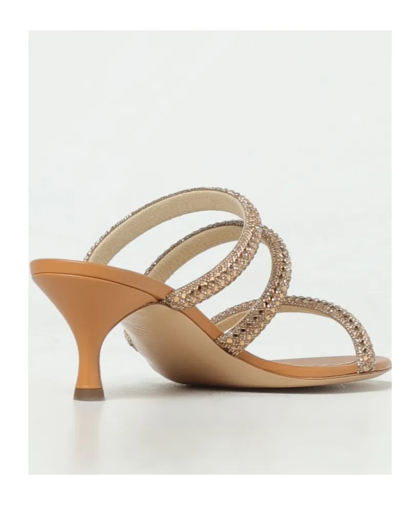 Casadei Embellished Slip-On Sandals