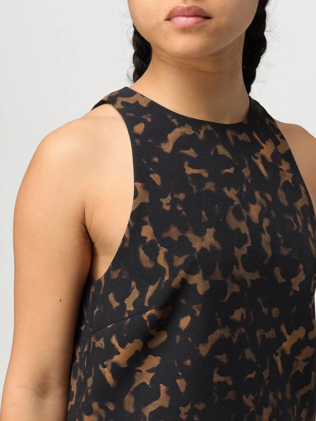 Tortoiseshell Shift Dress