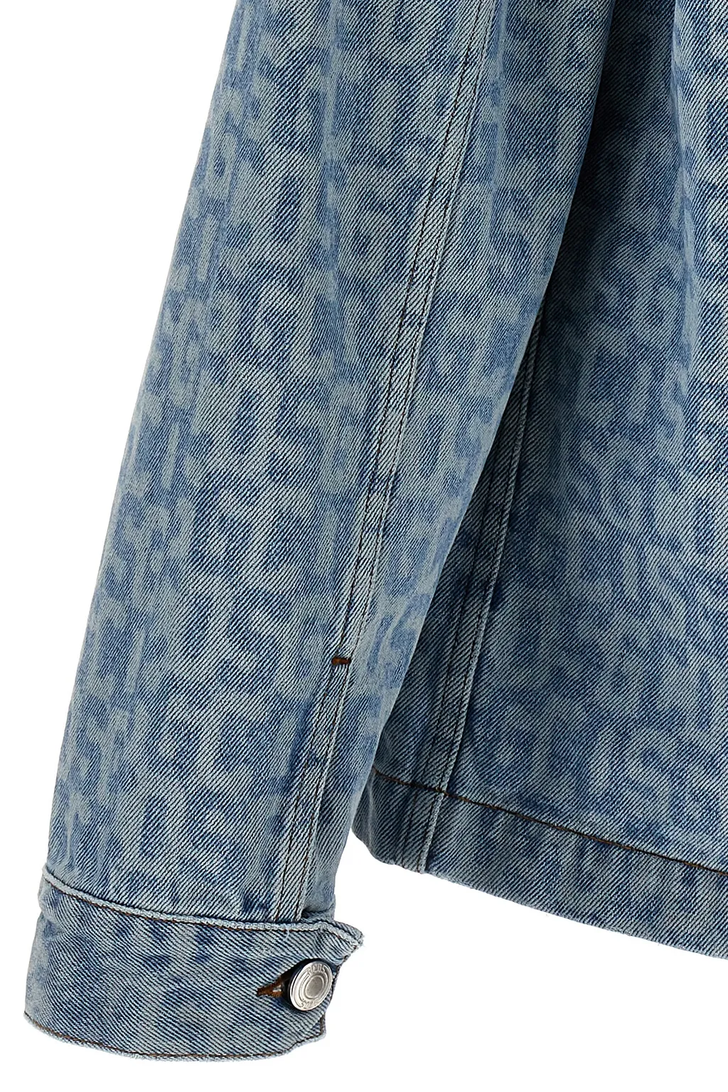Gcds Monogram Denim Harrington Jacket