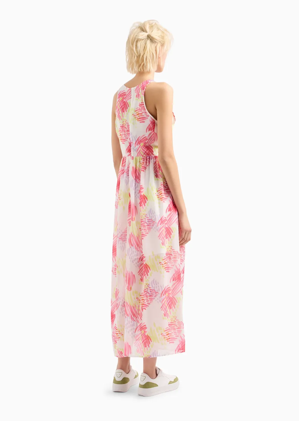 V-Neck Sleeveless Dress