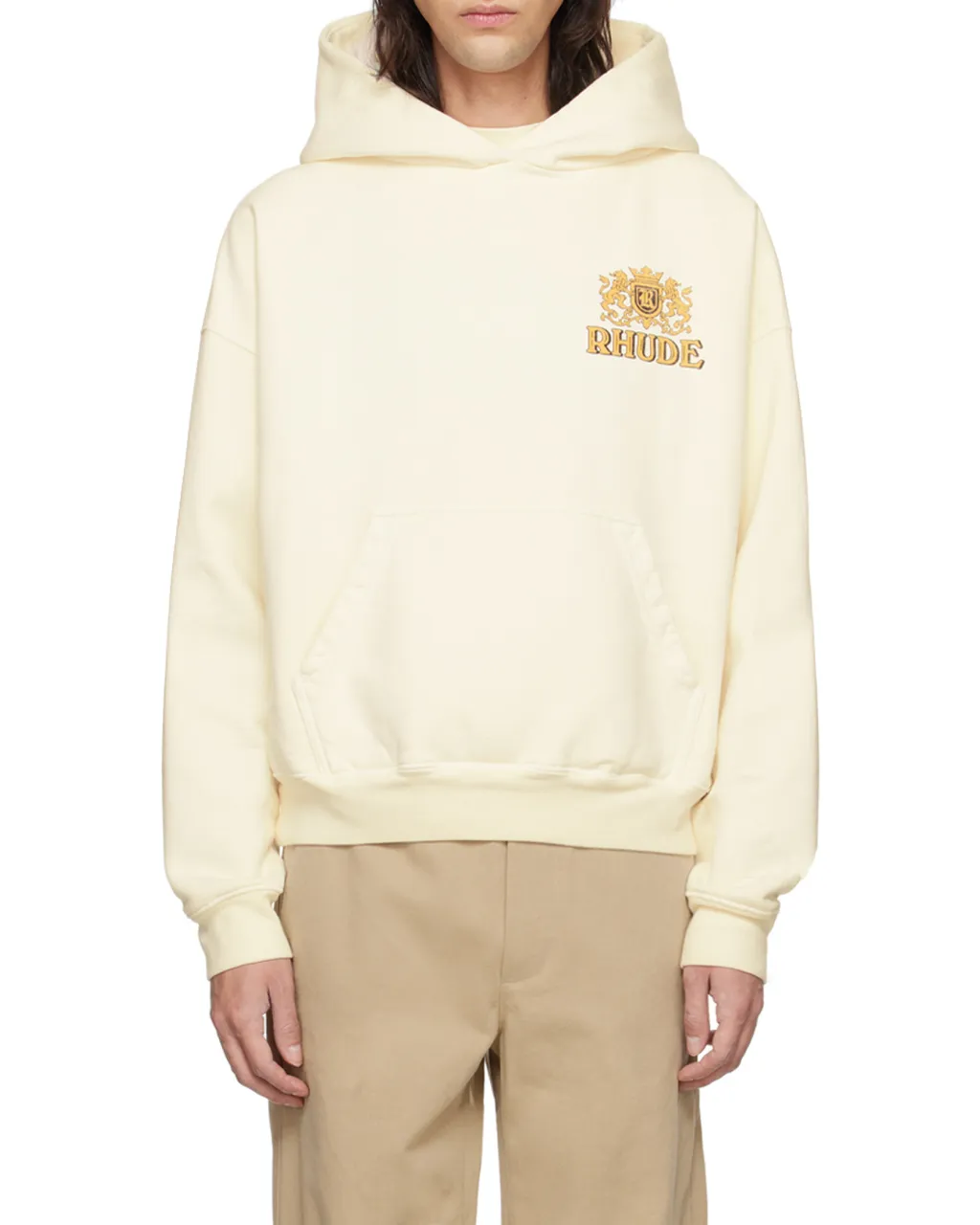 Rhude Cresta Cigar Drop Shoulder Hoodie